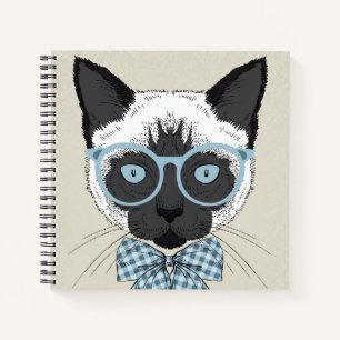 Cuaderno Siamese Cat Fashion Smart