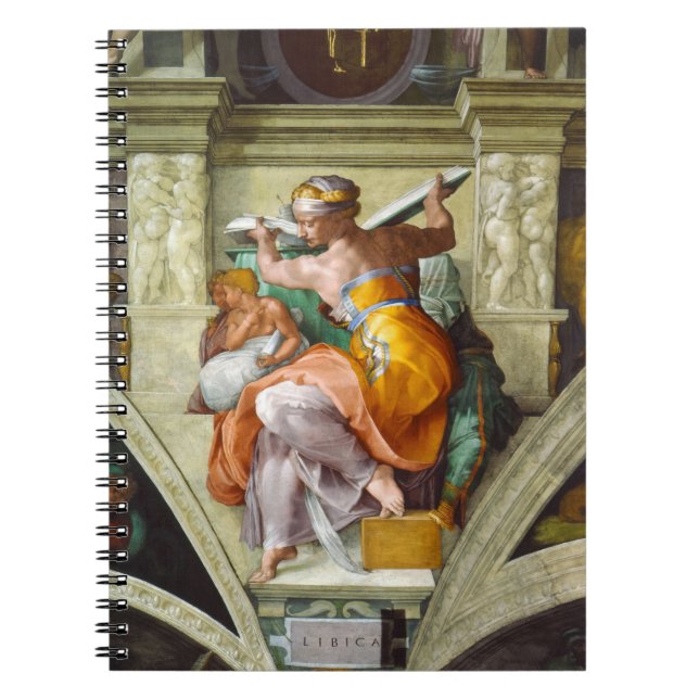 Cuaderno Sibyl libio por Michelangelo (Frente)