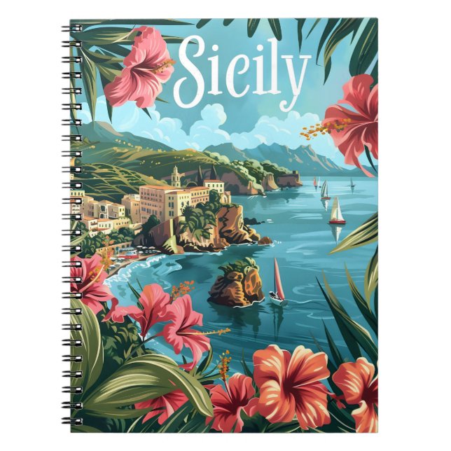 Cuaderno Sicilia Italia (Frente)