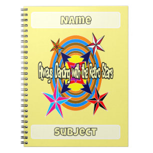 Cuaderno Siempre bailando con las estrellas Retro