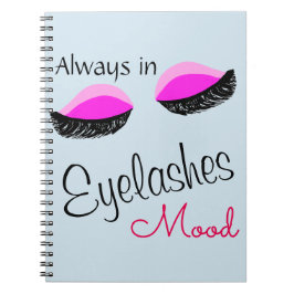 Cuaderno siempre en los pestañas el humor de la bolsa