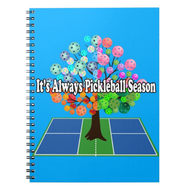 Cuaderno Siempre es temporada de bolas de pellebol - Árbol  (Frente)