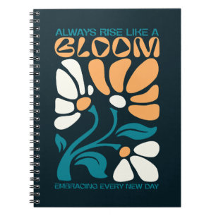 Cuaderno Siempre Levántate Como una Cita Positiva de Florac