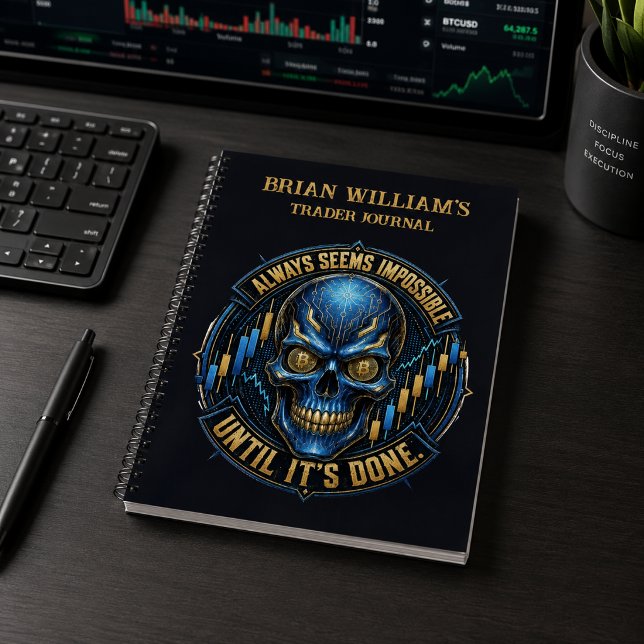 Cuaderno Siempre Parece Imposible Bitcoin (Image shown for illustration purposes only.)