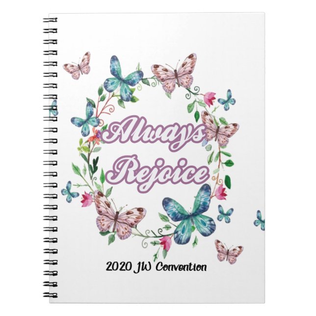 Cuaderno Siempre regocijo (Frente)