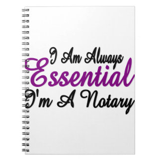 Cuaderno Siempre Soy Esencial Como Notario