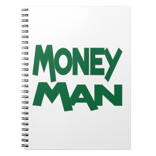 Cuaderno Siempre un hombre del dinero (Frente)