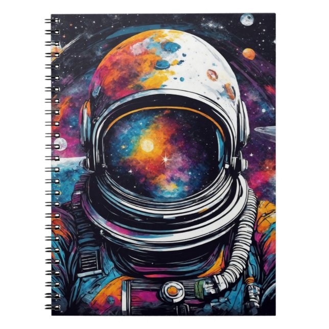 Cuaderno Siente el universo dentro de ti - Odisea cósmica (Frente)