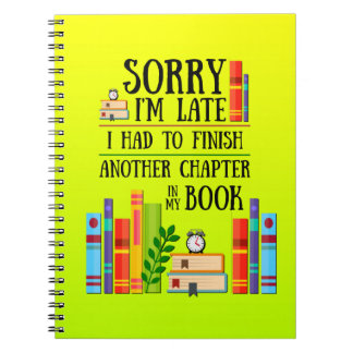 Cuaderno Siento haber llegado tarde a mi libro