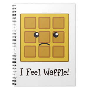 Cuaderno ¡Siento Waffle!