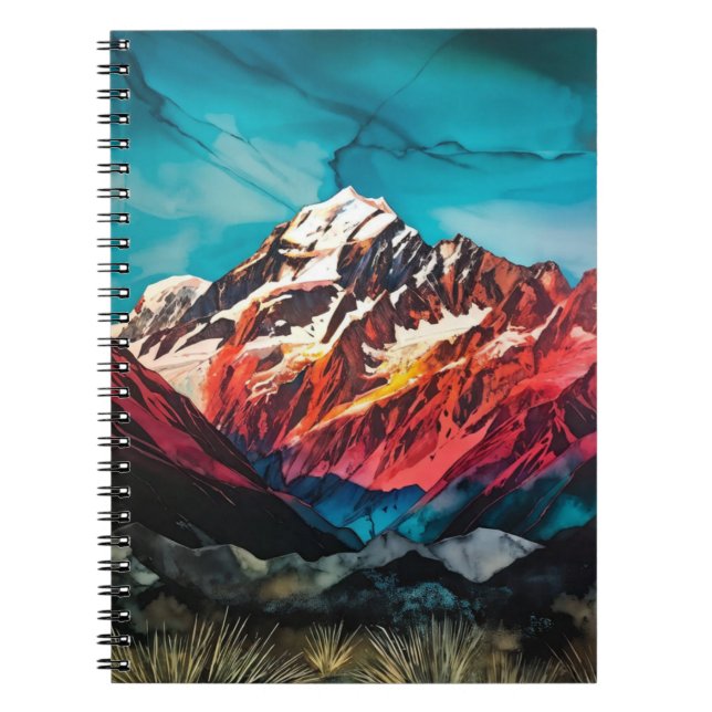 Cuaderno Sierra | Diario de bloc de notas (Frente)