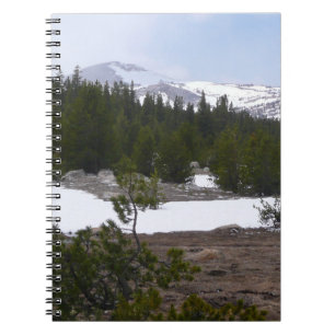 Cuaderno Sierra Nevada y nieve en Yosemite
