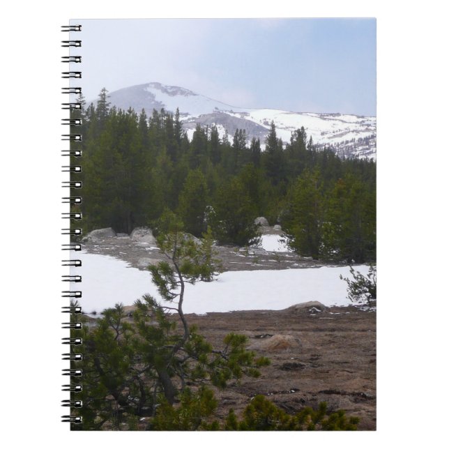 Cuaderno Sierra Nevada y nieve en Yosemite (Frente)