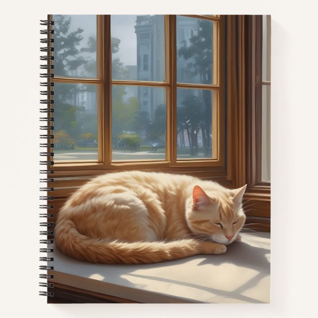 Cuaderno Siesta Gatuna (Anverso)