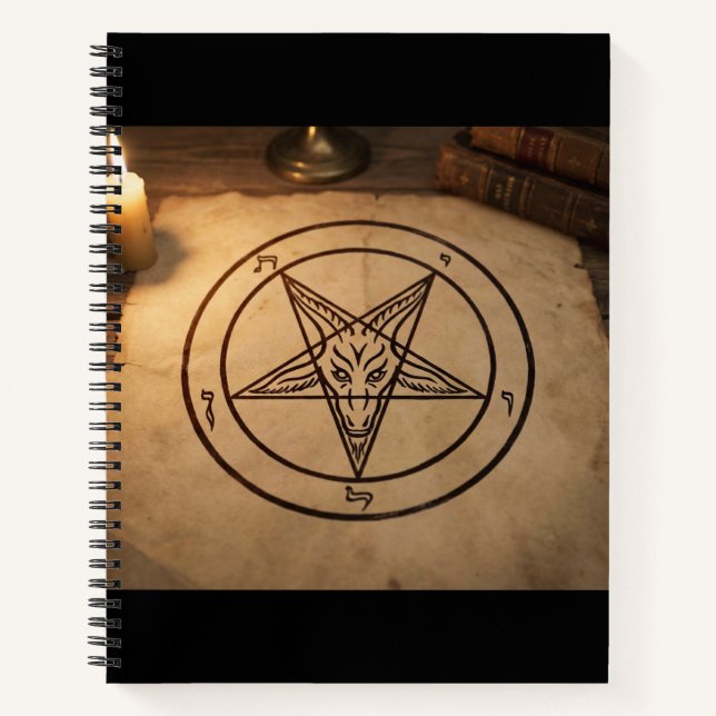 Cuaderno Sigil of Baphomet Notebook (Anverso)