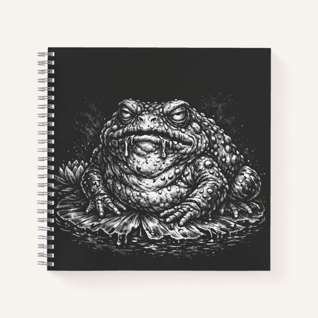 Cuaderno Sigilo del Sapo Embrujado por BurnsInHell (Anverso)