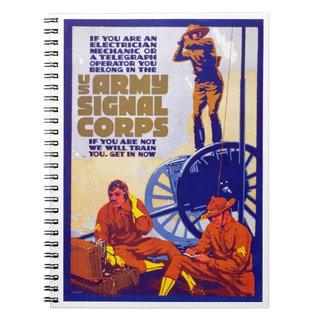 Cuaderno Signal Corps (Frente)