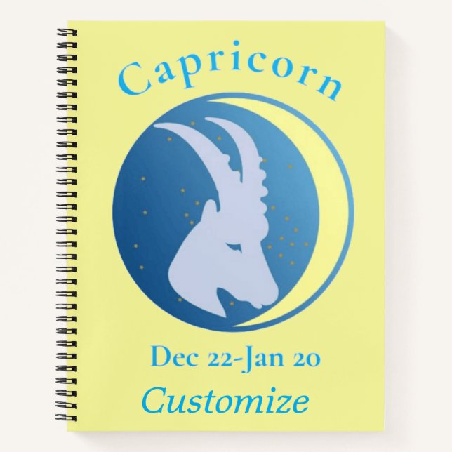 Cuaderno Signo Capricornio Thunder_Cove (Anverso)