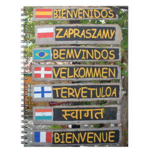 Cuaderno Signo de bienvenida