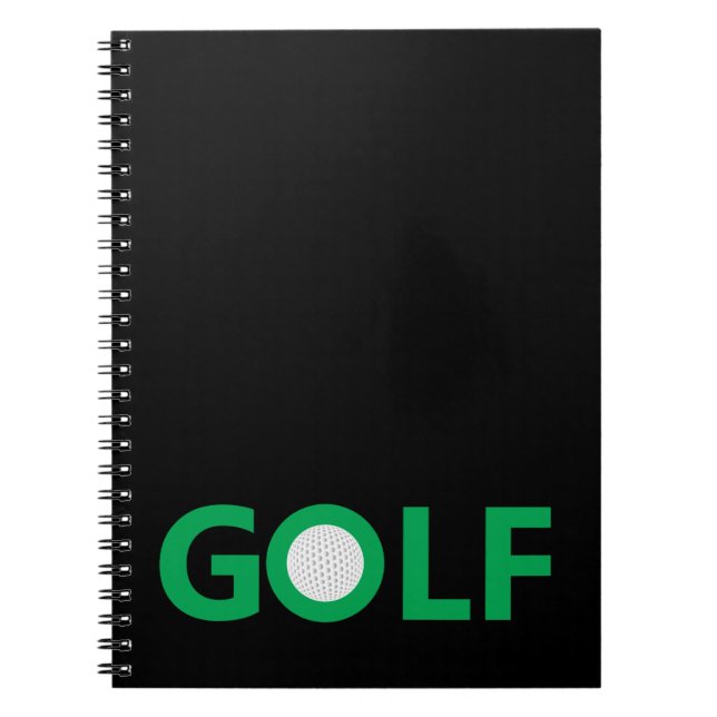 Cuaderno Signo de golf (Frente)