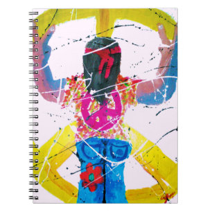 Cuaderno Signo de Paz Hippie Divertido