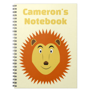 Cuaderno Signo Estelar Leo Cumpleaños León Nombre Personali