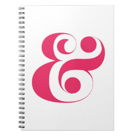 Cuaderno Signo "&" mínimo de las rosas fuertes