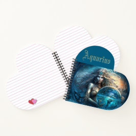 Cuaderno Signo zodiacal de Acuario