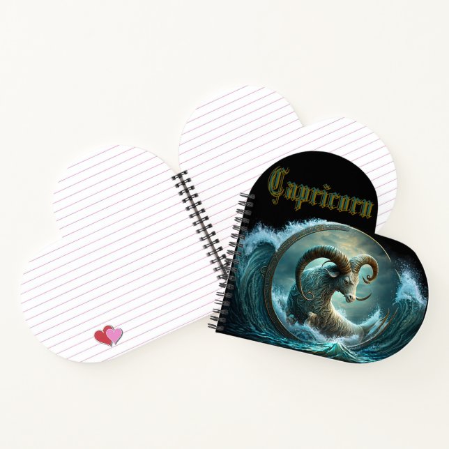 Cuaderno Signo zodiacal de Capricornio (Interior)