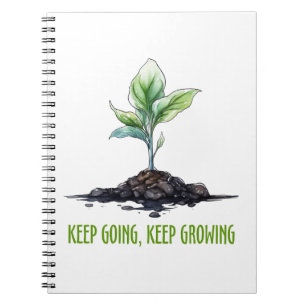 Cuaderno Sigue adelante, sigue creciendo