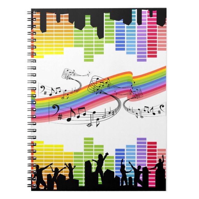 Cuaderno Sigue bailando (Frente)