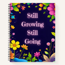 Cuaderno Sigue creciendo - Floral