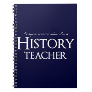 Cuaderno Sigue habiendo la calma que soy profesor de la