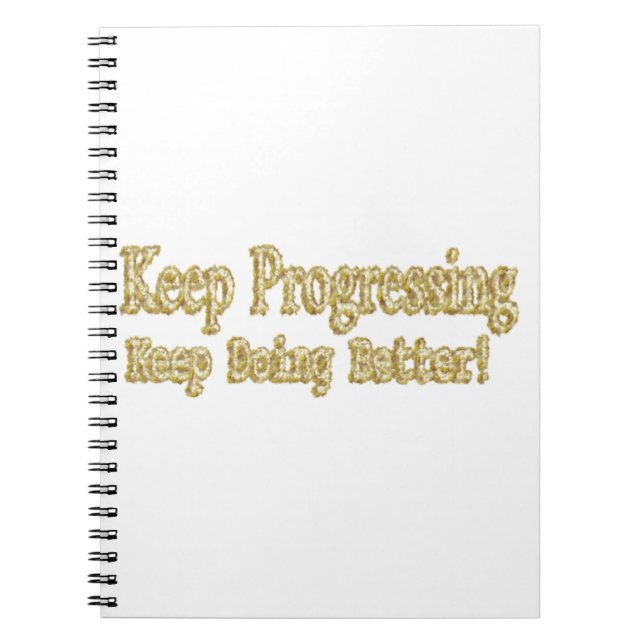 Cuaderno "¡Sigue haciéndolo mejor!" Diseño Cuto. ¡Hazte con (Frente)