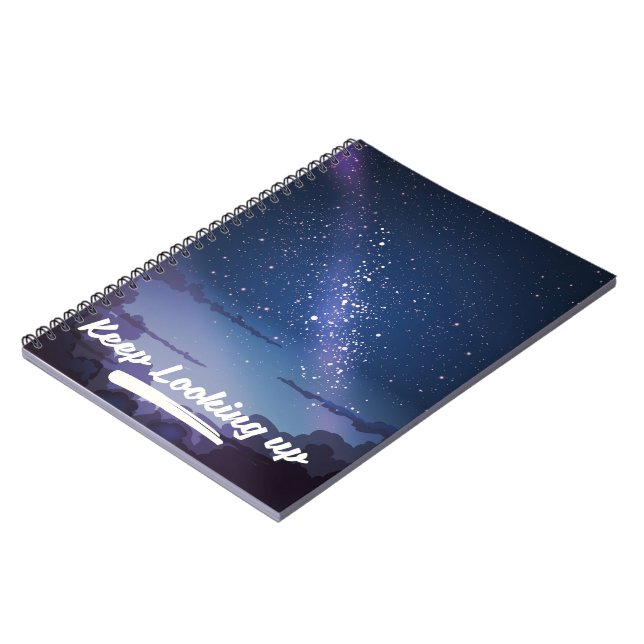 Cuaderno sigue mirando hacia arriba (Lado Izquierdo)