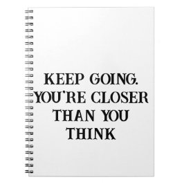 Cuaderno Sigue siendo una herramienta motivacional para las