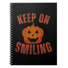 CUADERNO SIGUE SONRIENDO EL REGALO DE HALLOWEEN
