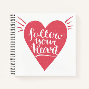 Cuaderno Sigue tu corazón