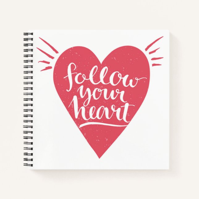 Cuaderno Sigue tu corazón (Anverso)