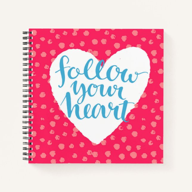 Cuaderno Sigue tu corazón (Anverso)