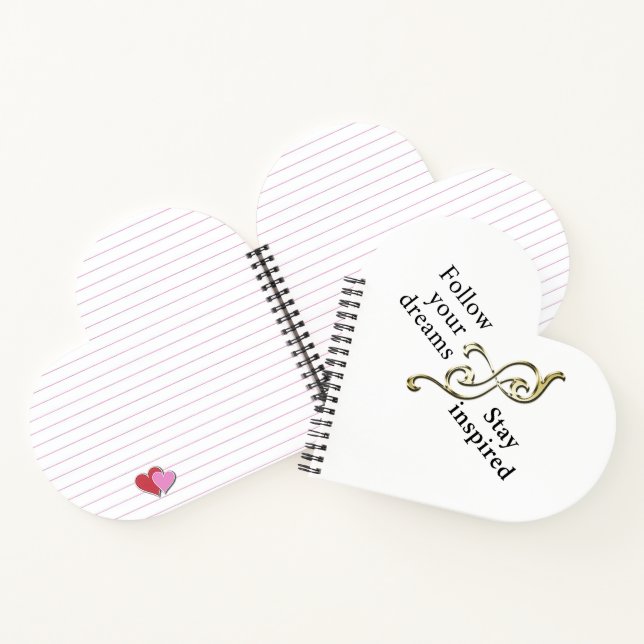 Cuaderno Sigue tus sueños - Pulsera Inspiradora para (Interior)