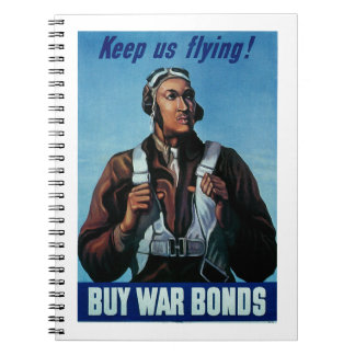 Cuaderno ¡Sigue Volando! ~ Tuskeegee Airman