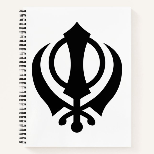 Cuaderno Sikh Khanda (Anverso)