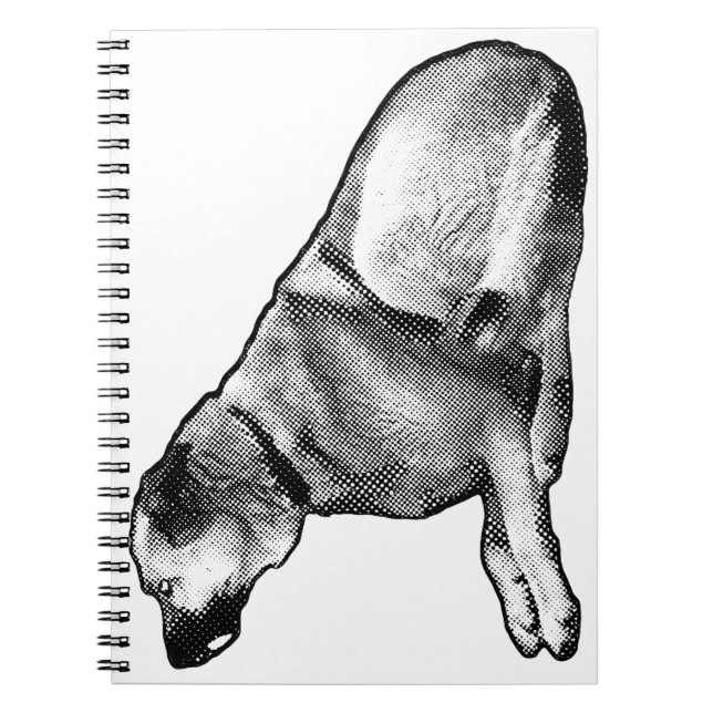 Cuaderno Silencio de Línea de Manga (Frente)