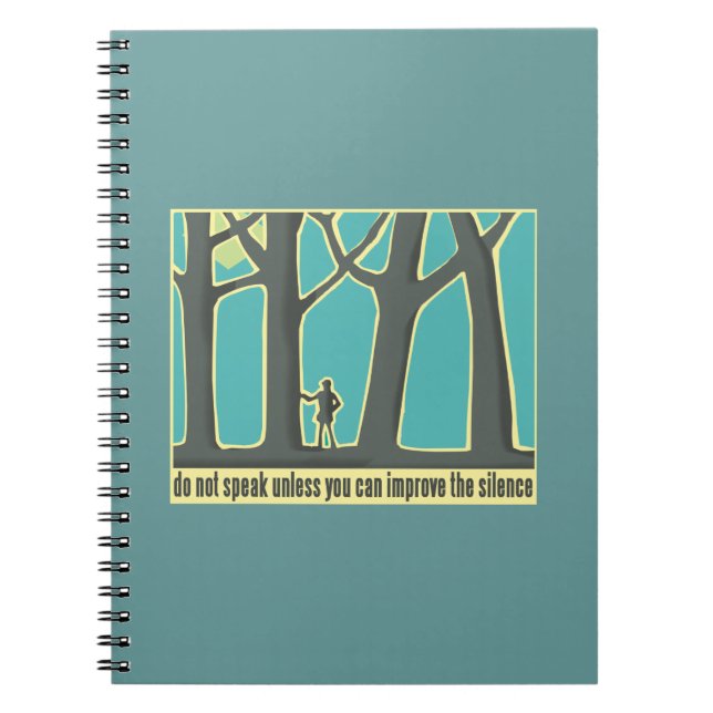 Cuaderno Silencio forestal (Frente)