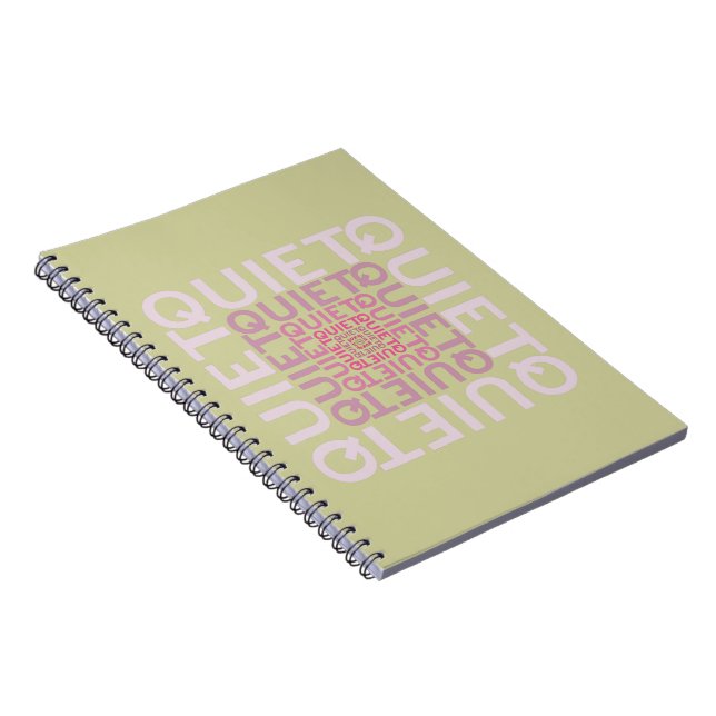 Cuaderno Silencio Silencio Silencio (Lado Derecho)