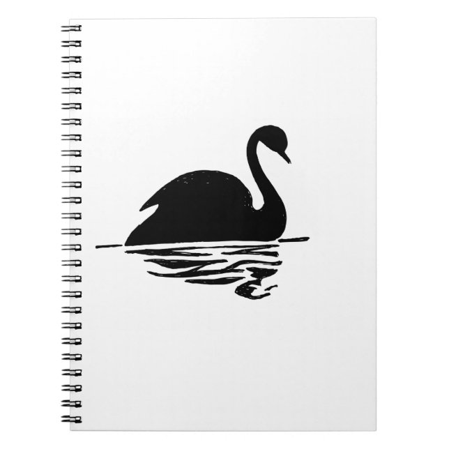 Cuaderno Silhouette Black Swan (Frente)