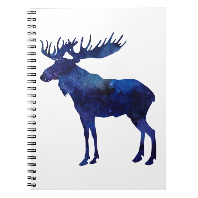Cuaderno Silhouette Blue Moose (Frente)