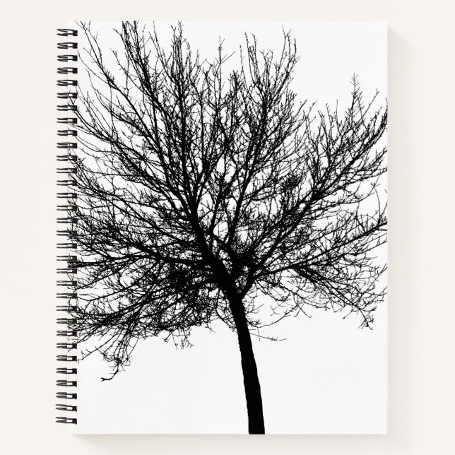 Cuaderno Silhouette de árbol (Anverso)