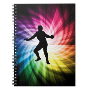 Cuaderno Silhouette de cercas; Spectrum